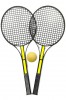 Rakietki do badmintona, tenisa z piłeczką