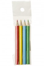 Wooden mini crayons (4 pieces)