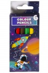 Wooden mini cosmos crayons (6 pieces)