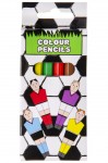 Wooden mini crayons - ball (6 pieces)