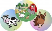 Notebook farm animals - 28 sheets