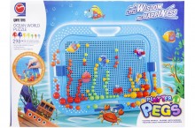 Platter Pegs puzzle - Ocean world
