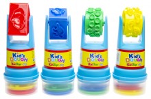 Play dough - set with molds and a roll