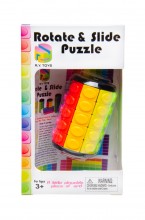 Fidget logic puzzle - rotating cylinder