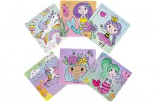 Wooden puzzle for children mermaids unicorns ...
