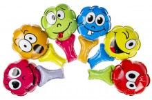 Self-inflating foil balloon - emoticons