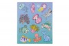 Set of stickers 12 pieces - sea animals