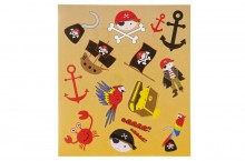 A set of 12 stickers - Pirates