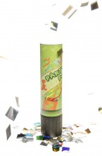 Explosive dinosaur tube confetti