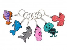 Sea animals keychain