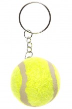Tennis ball keychain