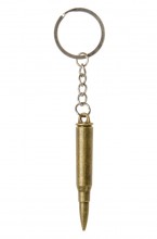 Metal bullet keychain