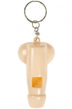 Penis whistle keychain