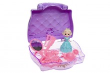 A jewelry bag for a little princess with a doll