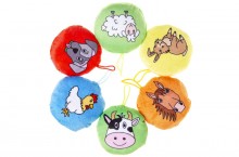 Purse and backpack pendant - farm animals