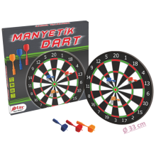 Magnetic dart - 33 cm dartboard + 3 darts