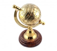 Decorative metal globe