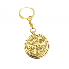 50 Year Calendar Key Chain - Reliable Day Guide!