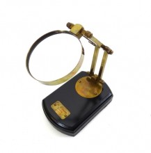 Magnifier - wooden brass magnifying glass