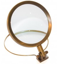 Brass office magnifier XL