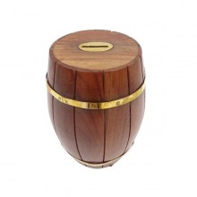 Indian rosewood barrel 17 cm