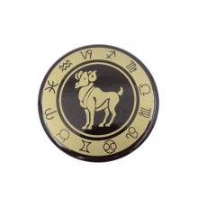 Zodiac sign - Aries - magnet, enamel