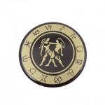Znak zodiaku - Bliźnięta - magnes, emalia