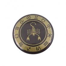 Zodiac sign - Scorpio - magnet, enamel