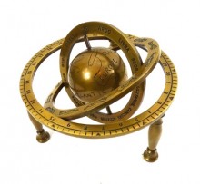 Brass astrolabe