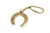 Key ring exclusive - horseshoe - brass