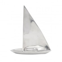 Decorative sailboat figurine 25 cm