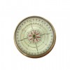 Mosiężny kompas soczewkowy z pływającą tarczą