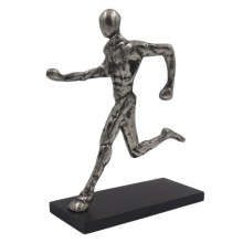 Athlete - a metal figure
