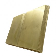 Golden book - for engraving, aluminum