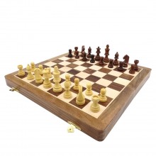 Chess, Indian rosewood, 40x40 cm