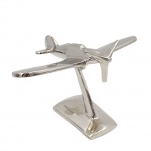 Metal model of a single engine plane