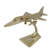 Metal model of the Jaguar fighter - aluminum