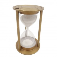 Brass hourglass 3 minutes