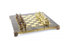 Exclusive Byzantine metal chess pieces
