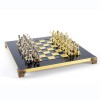 Эксклюзивные шахматные фигуры из латуни - Лучники 28x28 см