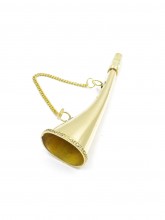 Brass beacon with chain - fog horn