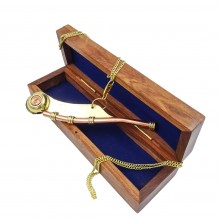 Bosun's whistle in a wooden box