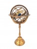 Astrolabium sferyczne mosiężne