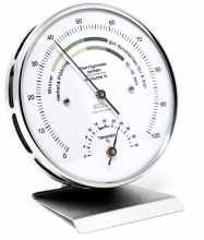 Higrometr pokojowy Fischer z termometrem i skalą ...