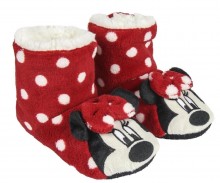 Girls' home boots Minnie Mouse - licensed ...