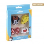 Gumki do ścierania Disney Myszka Minnie - produkt licencyjny 4 sztuki