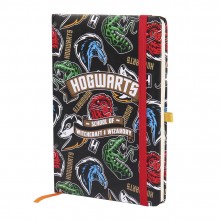 A5 Harry Potter notebook or diary - Hogwarts - ...