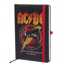 ACDC team notebook A5 - licensed product