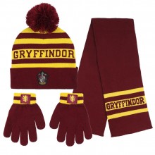 Hat + scarf + gloves Harry Potter Gryffindor - ...