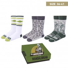 THE MANDALORIAN 3 pairs of socks, universal size ...